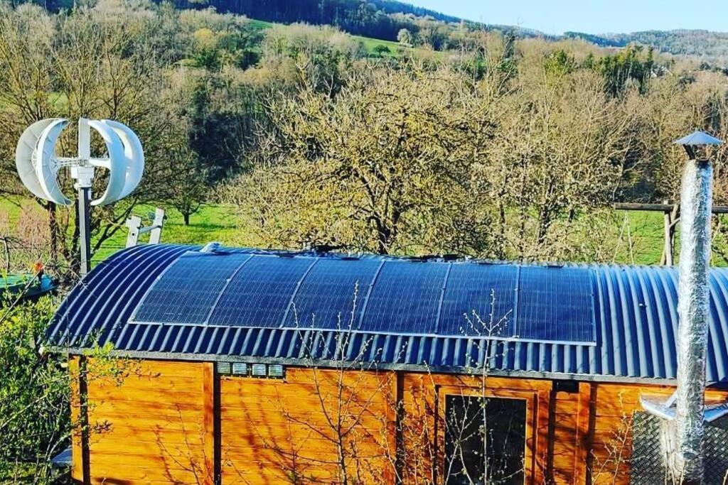 Autarkes Tiny House Mit Rheinblick Leilighet Rumikon Eksteriør bilde