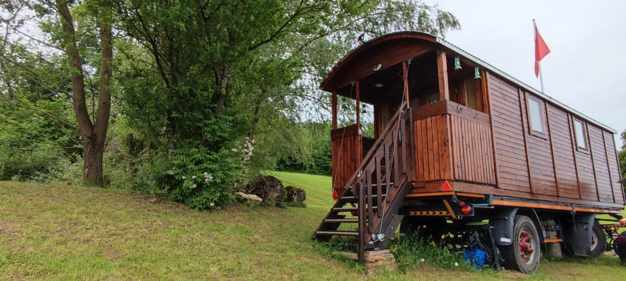 Autarkes Tiny House Mit Rheinblick Leilighet Rumikon Eksteriør bilde